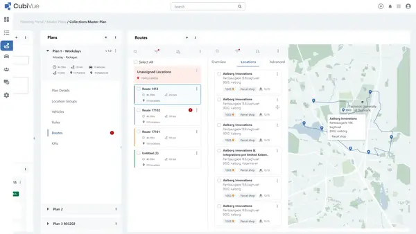 Screenshot of planning portal